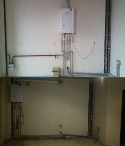 перенос газового котла